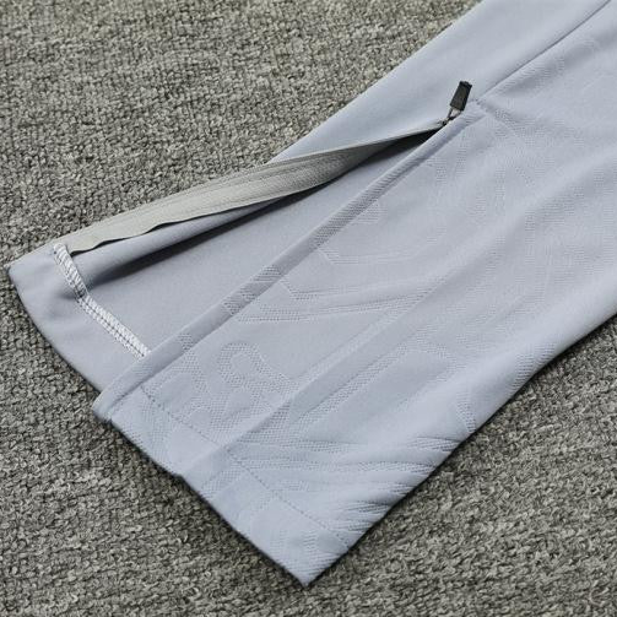 24/25 AC Milan Grey Half Zipper Jacket+Long Pants