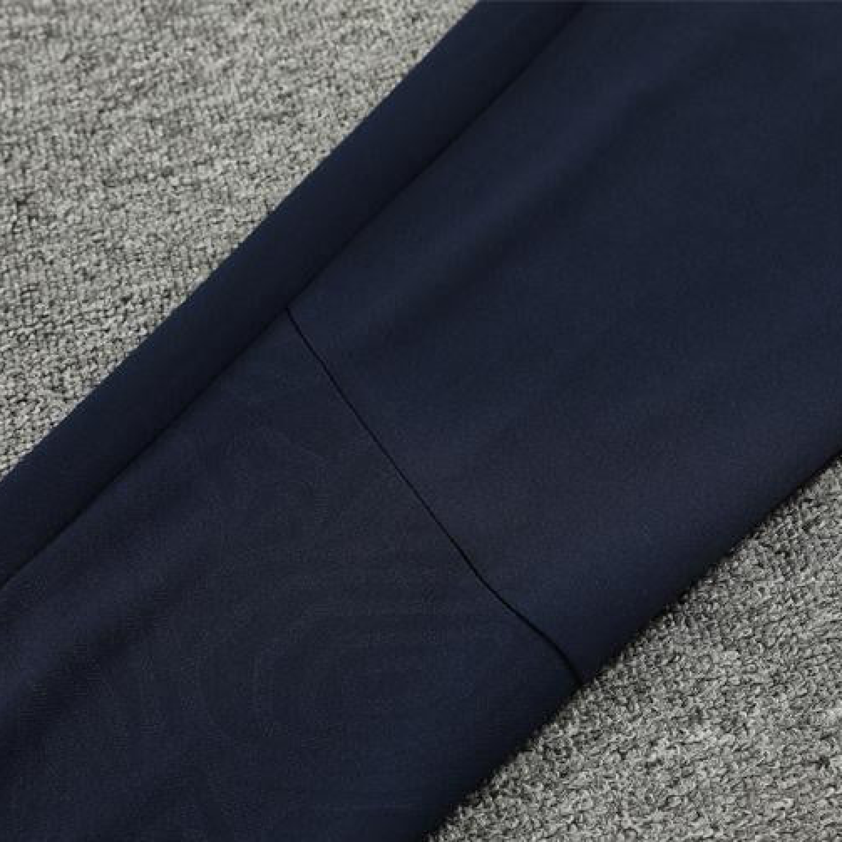 24/25 Olympique Marseille Navy Mixed Color Half Zipper Jacket+Long Pants