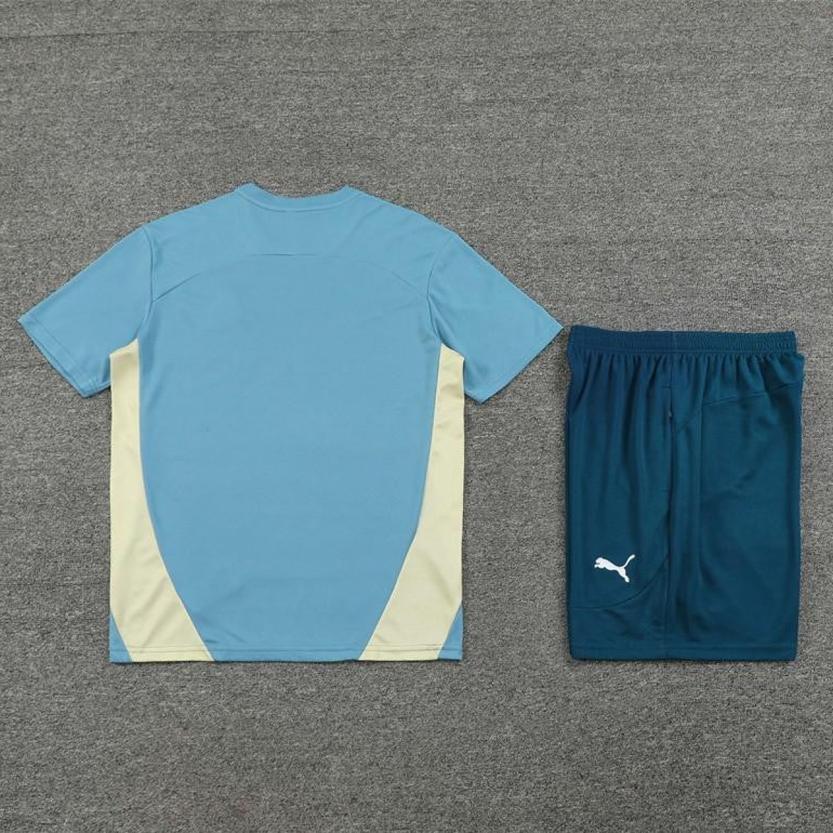24/25 Olympique Marseille Blue Short Sleeve Jersey+Shorts