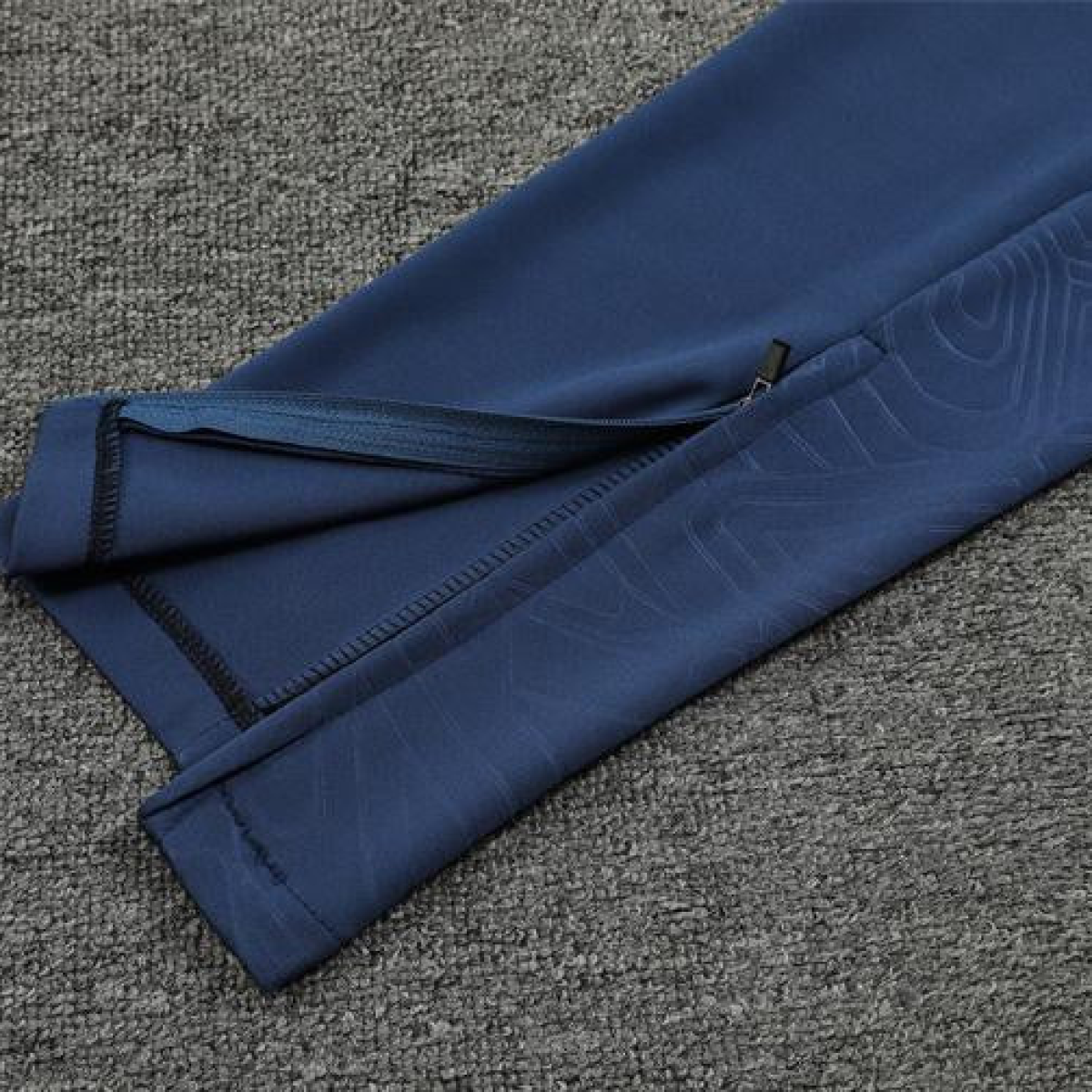 24/25 Manchester City Sky Blue Half Zipper Jacket+Long Pants
