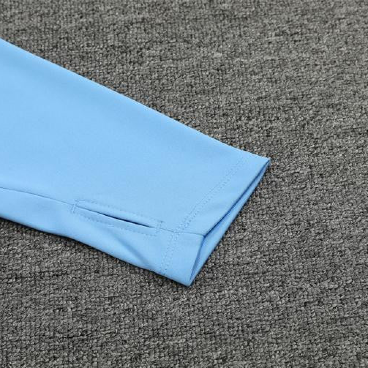 24/25 Manchester City Sky Blue Half Zipper Jacket+Long Pants