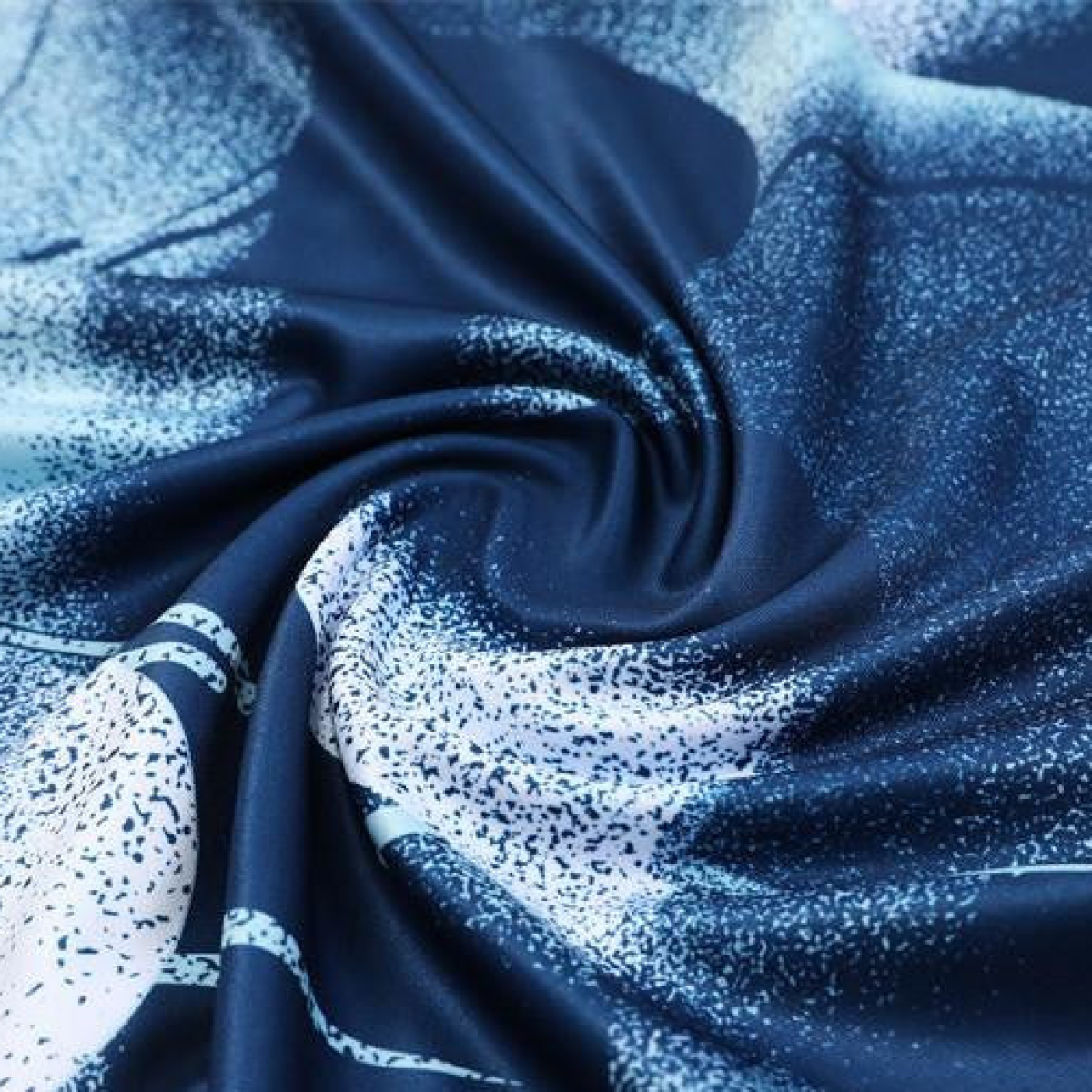 24/25 Tottenham Hotspur Blue Camouflage Half Zipper Jacket+Long Pants