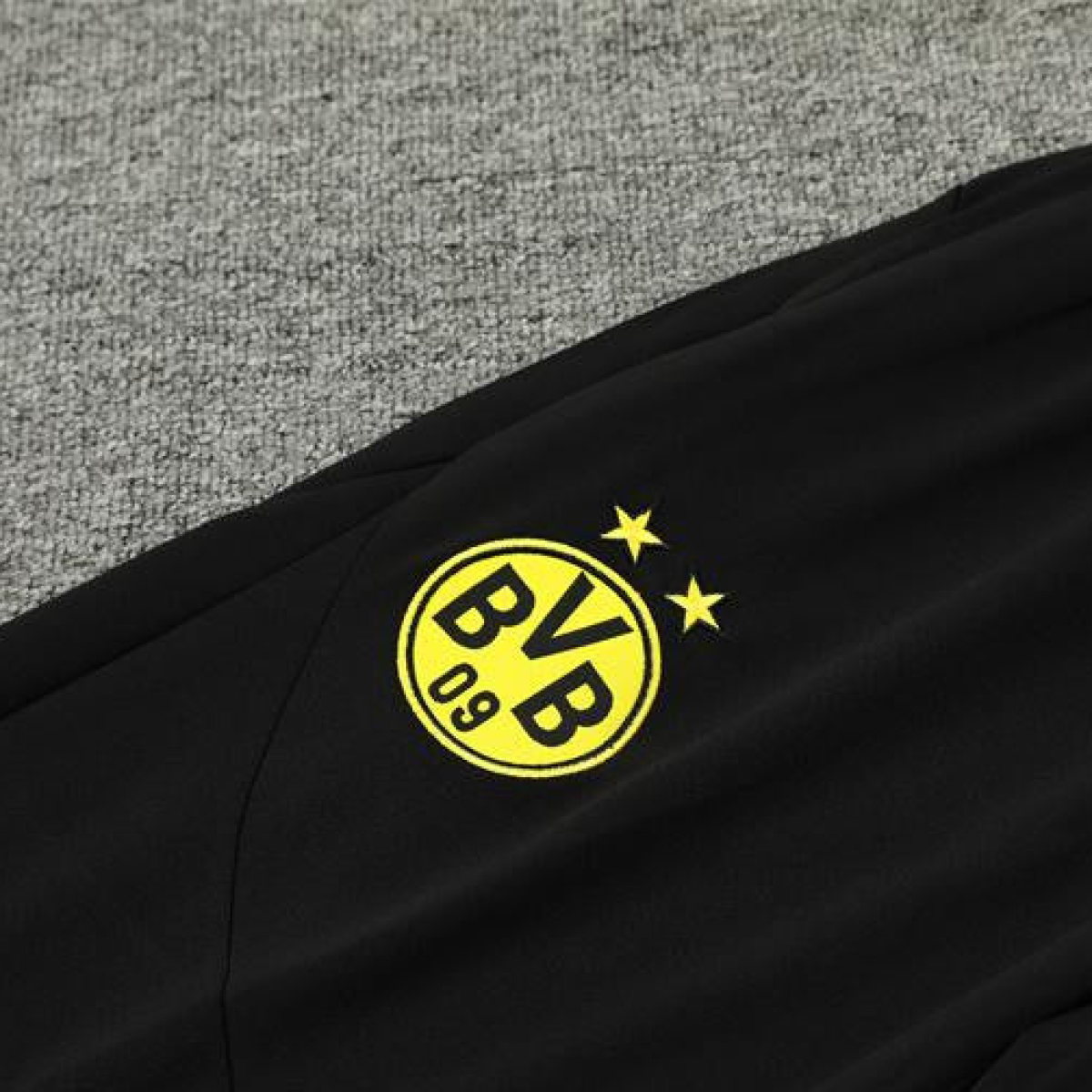 24/25 Borussia Dortmund Yellow Half Zipper Jacket+Long Pants