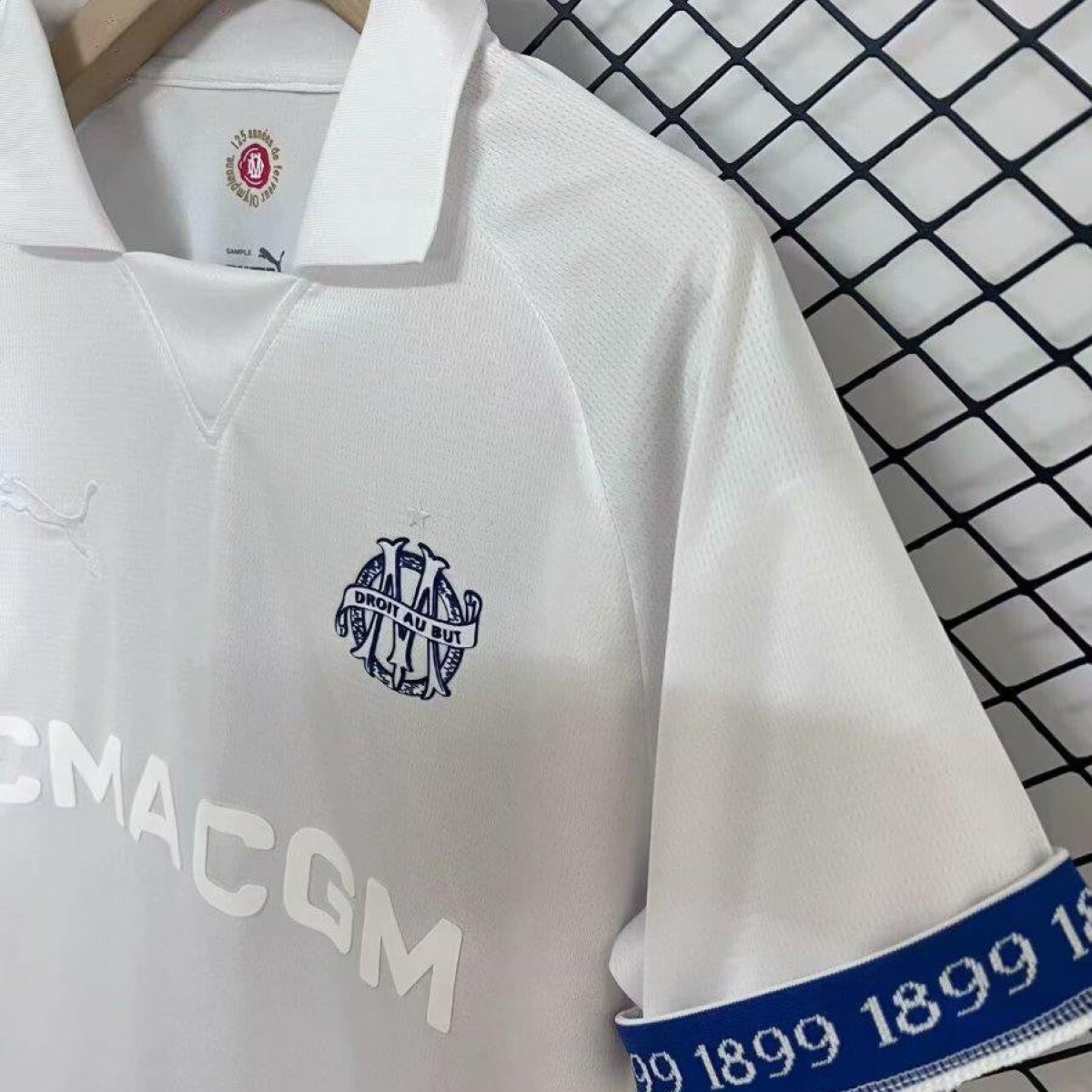 24/25 Olympique Marseille 125th Anniversary White Jersey