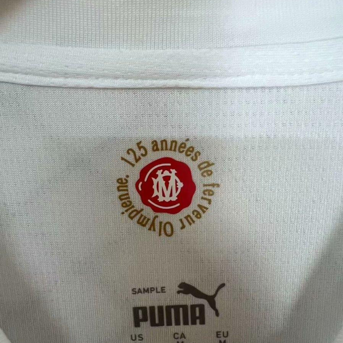 24/25 Olympique Marseille 125th Anniversary White Jersey