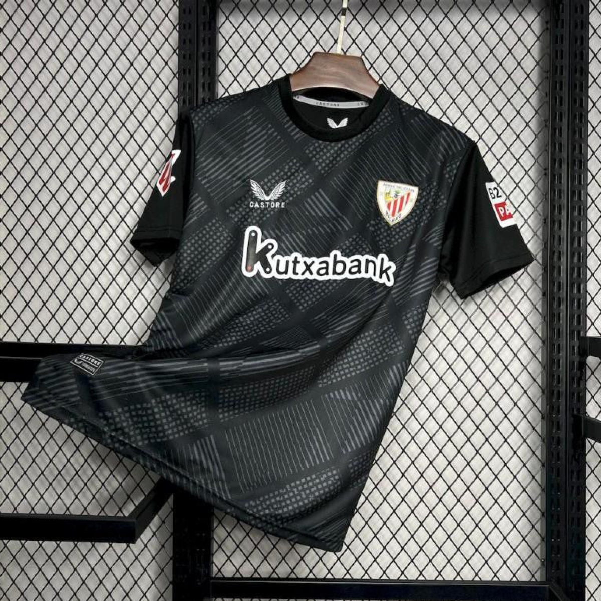 24/25 Athletic Bilbao Goalkeeper Black Jersey