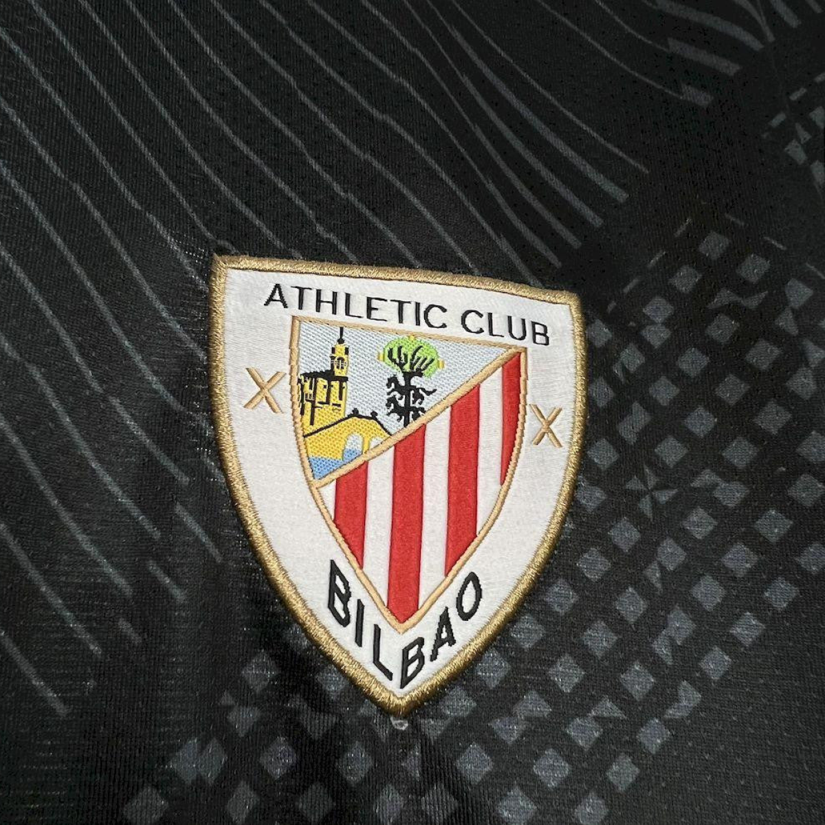 24/25 Athletic Bilbao Goalkeeper Black Jersey