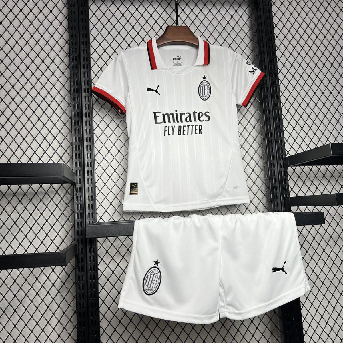 24/25 Kids AC Milan Away Jersey
