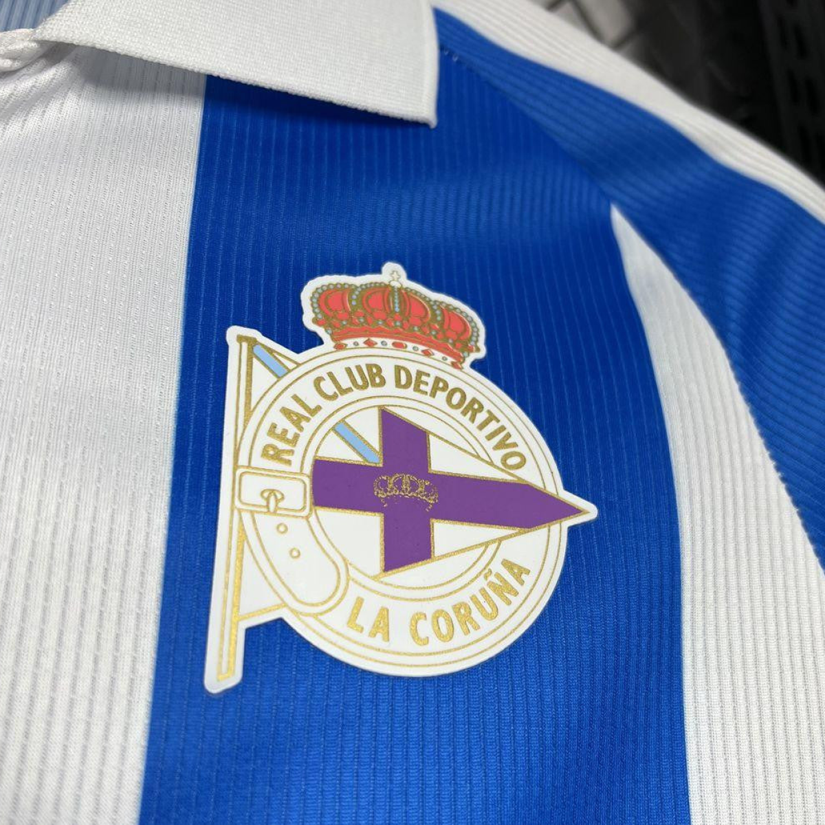 24/25 Deportivo De La Coruna Home Jersey