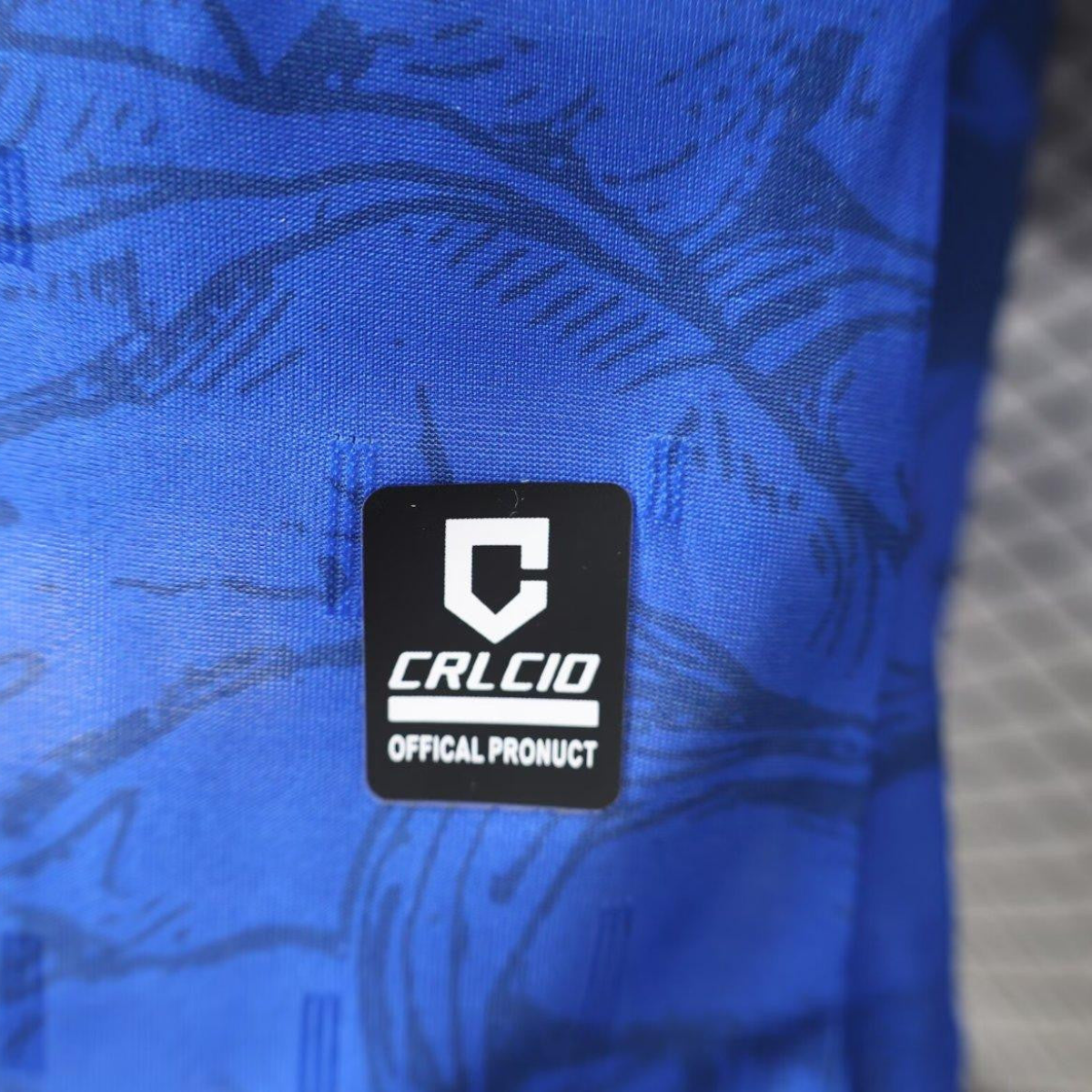 Player Version 2024 Italy Italian Football TV Blue EURO Jersey