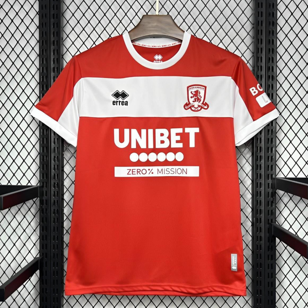 24/25 Middlesbrough Home Jersey
