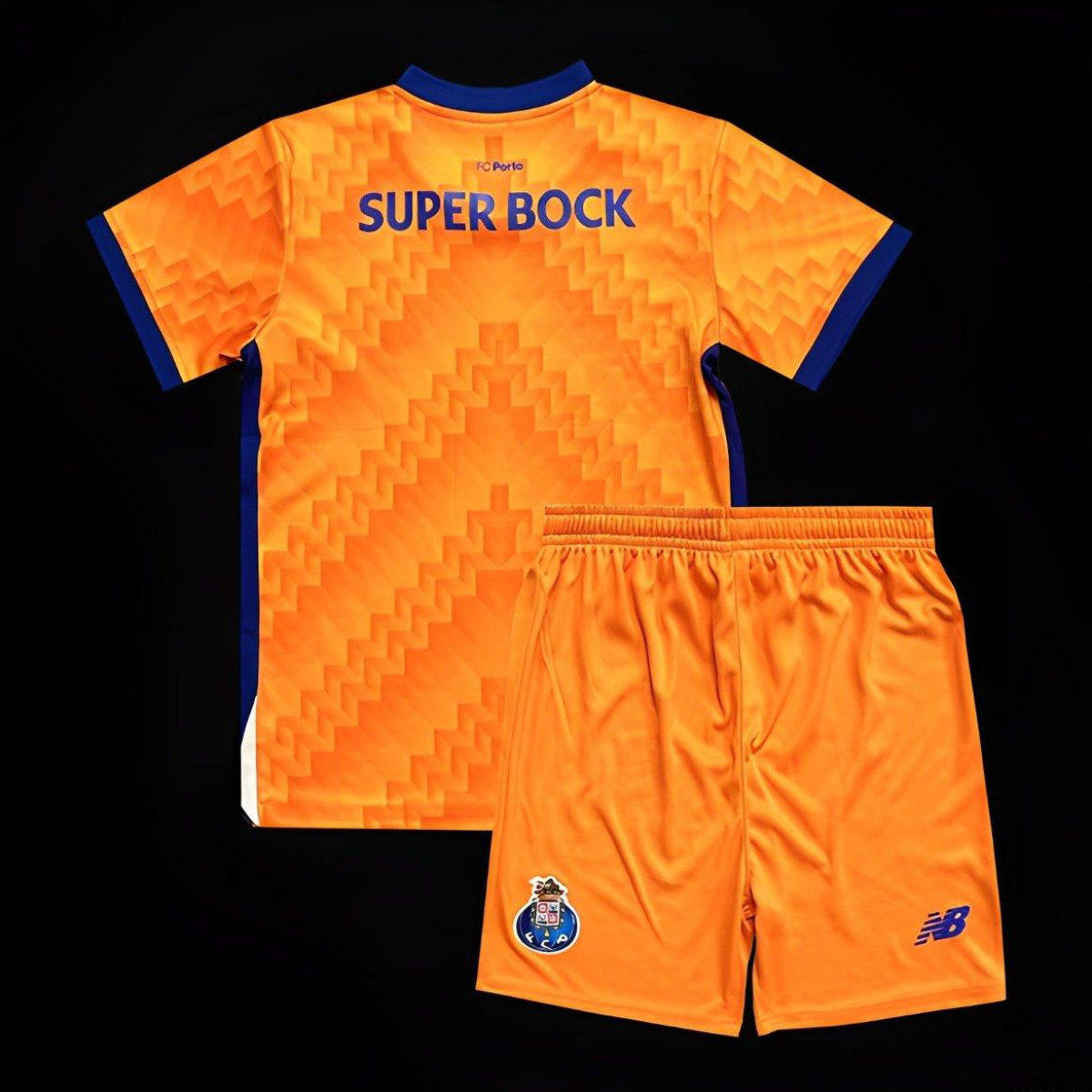 24/25 Kids Porto Away Yellow Jersey