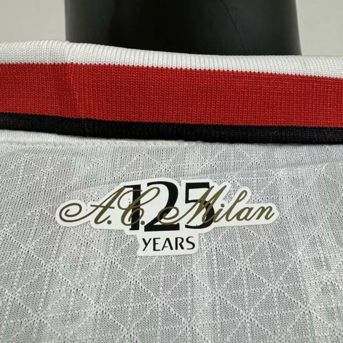 Player Version AC Milan Away White Jersey