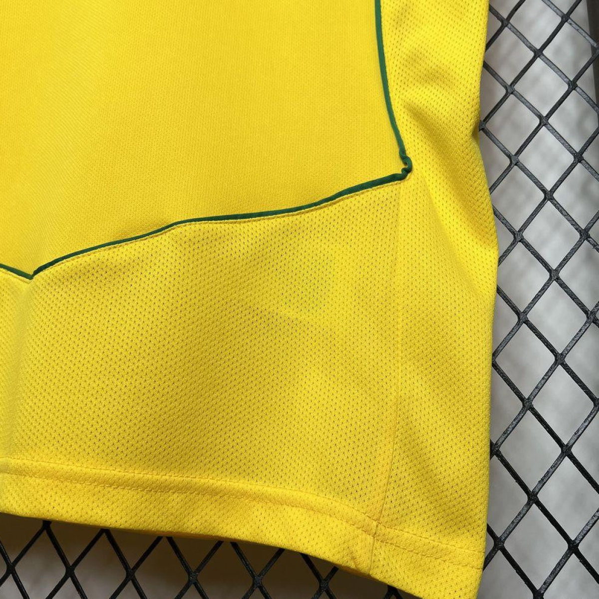 Retro 2004 Brazil Home Jersey