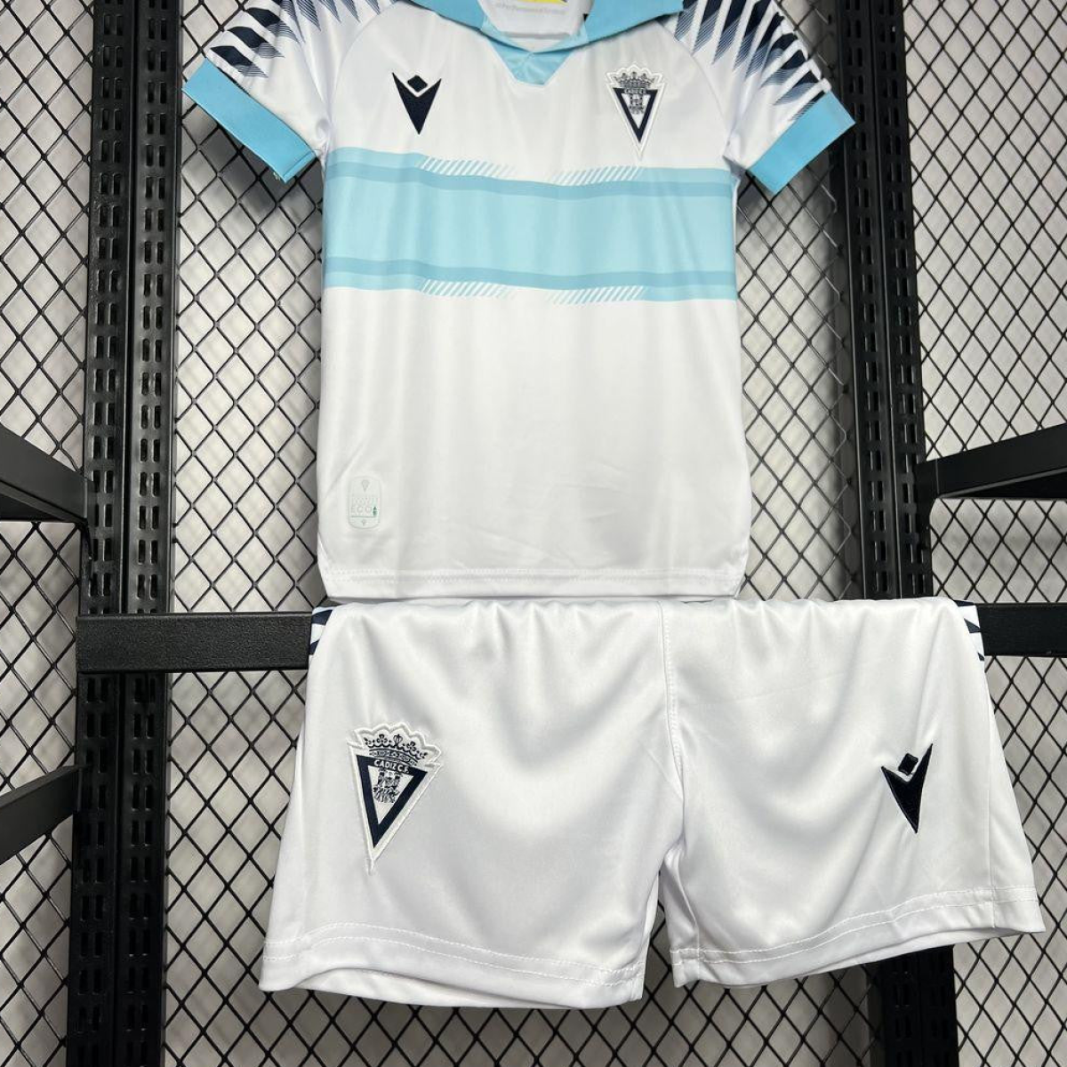 24/25 Kids Cadiz Away White Jersey
