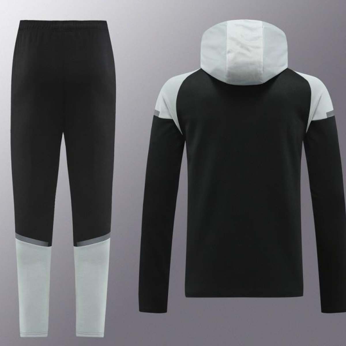 2024 Puma Black/Grey Full Zipper Jacket +Long Pants