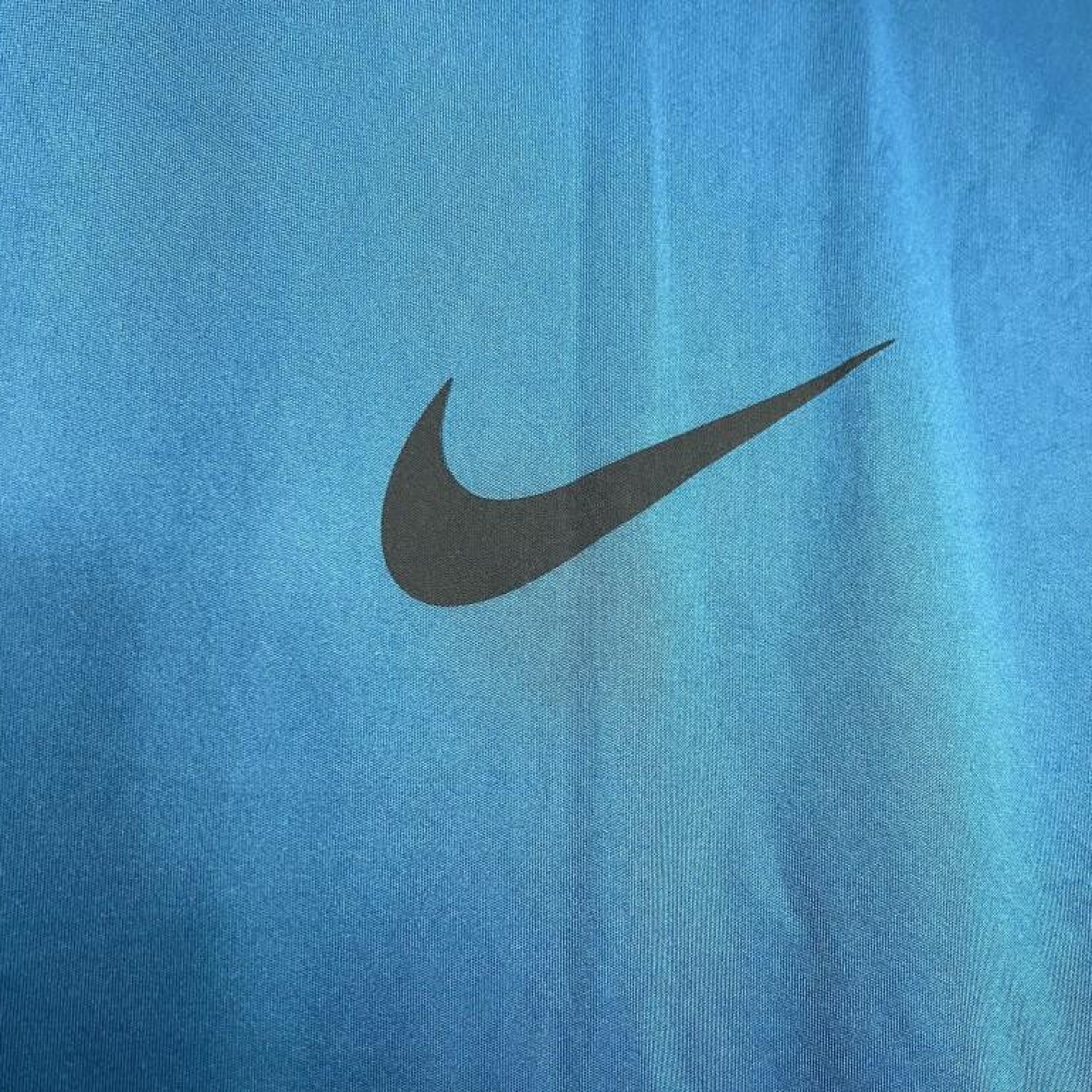 2024 Nike Ocean Blue Cotton T-shirt #1032