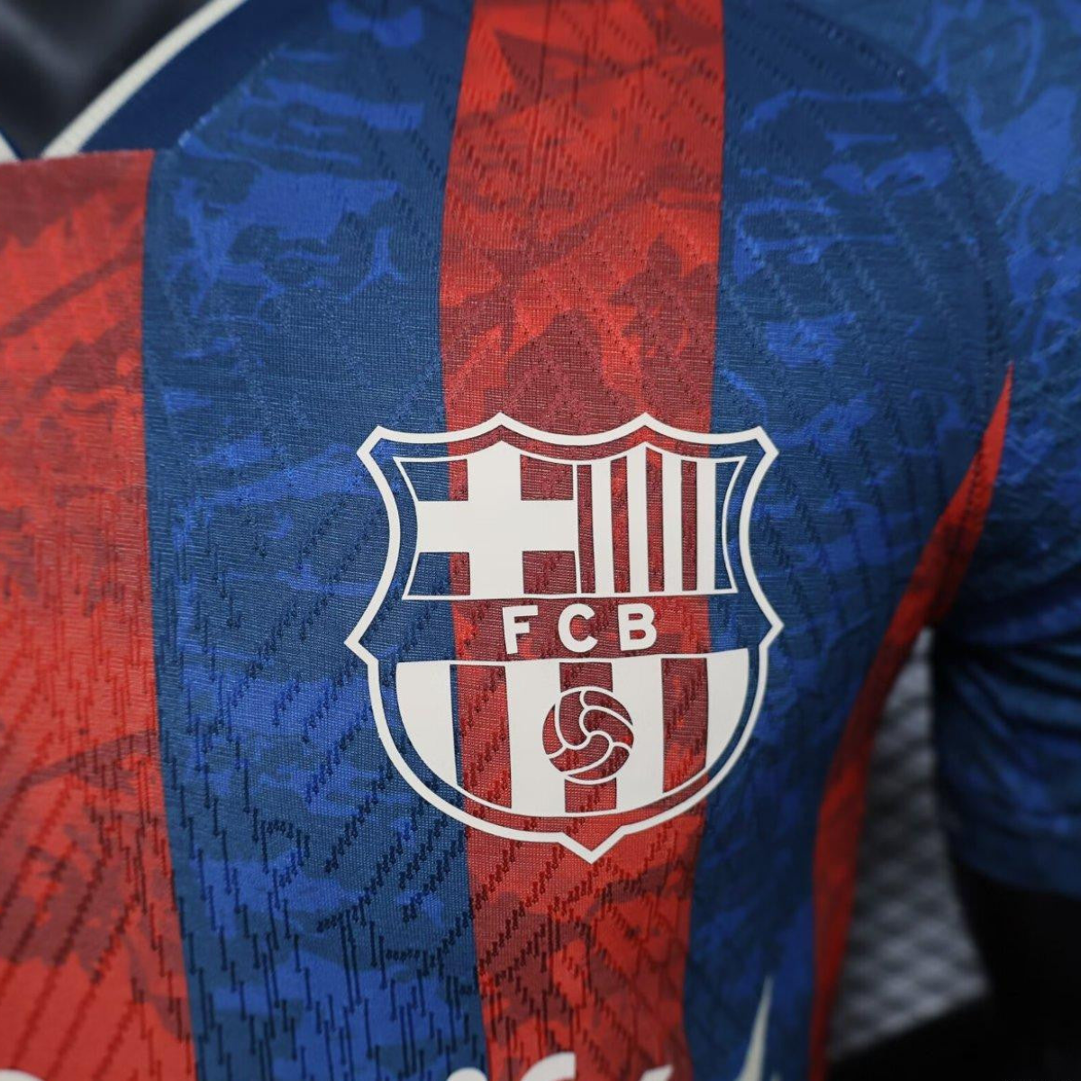 Player Version 24/25 Barcelona Red/Blue Special Jersey