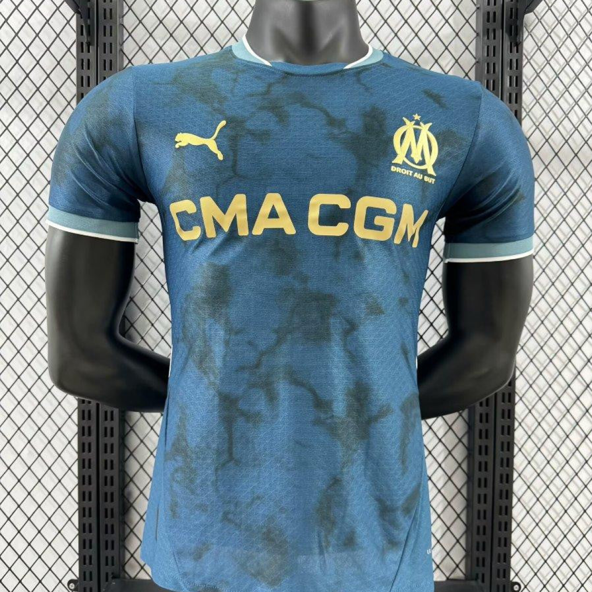 Player Version 24/25 Olympique Marseille Away Navy Jersey