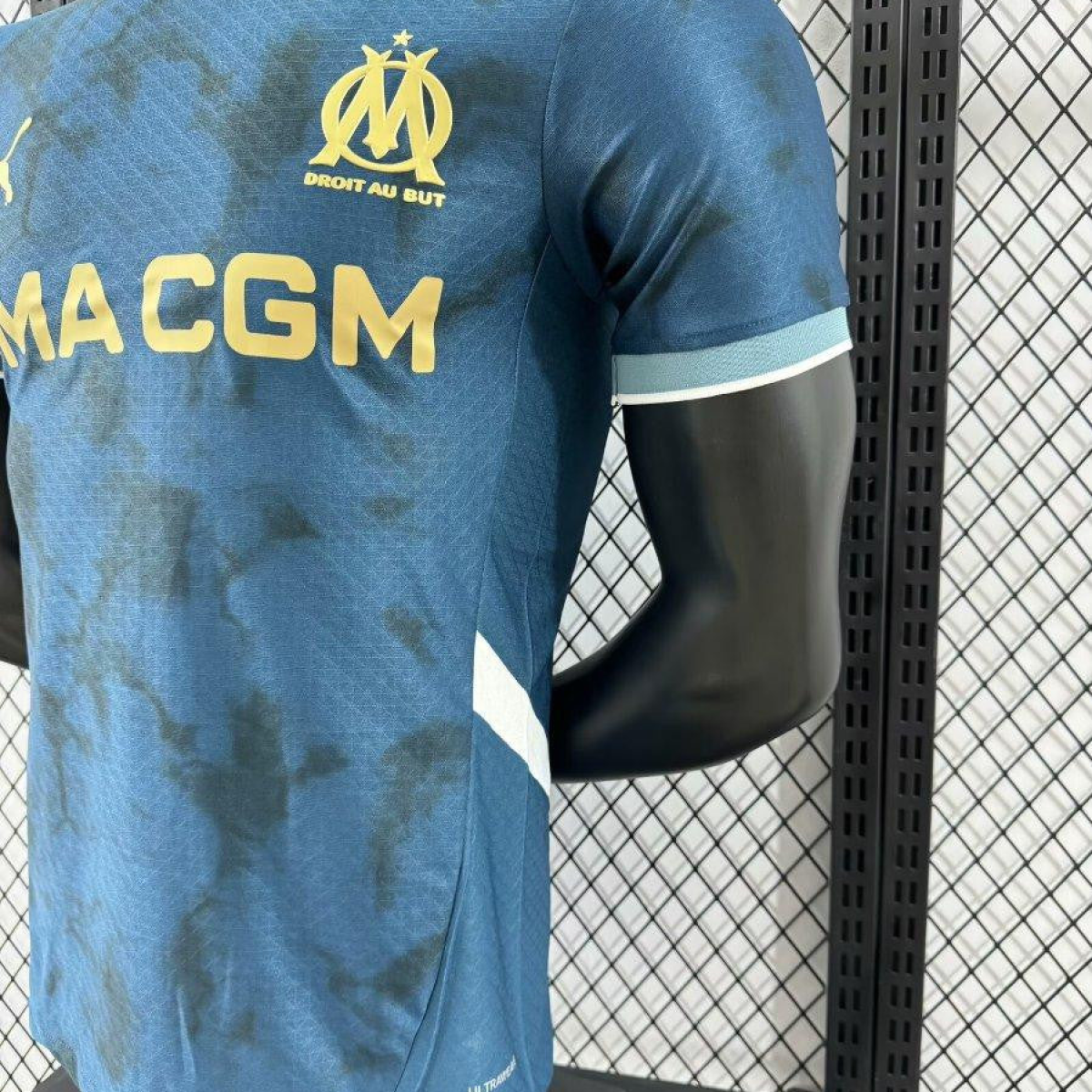 Player Version 24/25 Olympique Marseille Away Navy Jersey