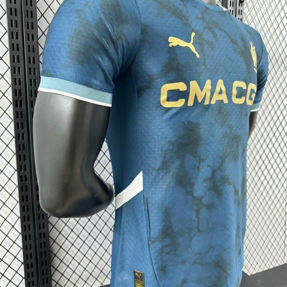 Player Version 24/25 Olympique Marseille Away Navy Jersey