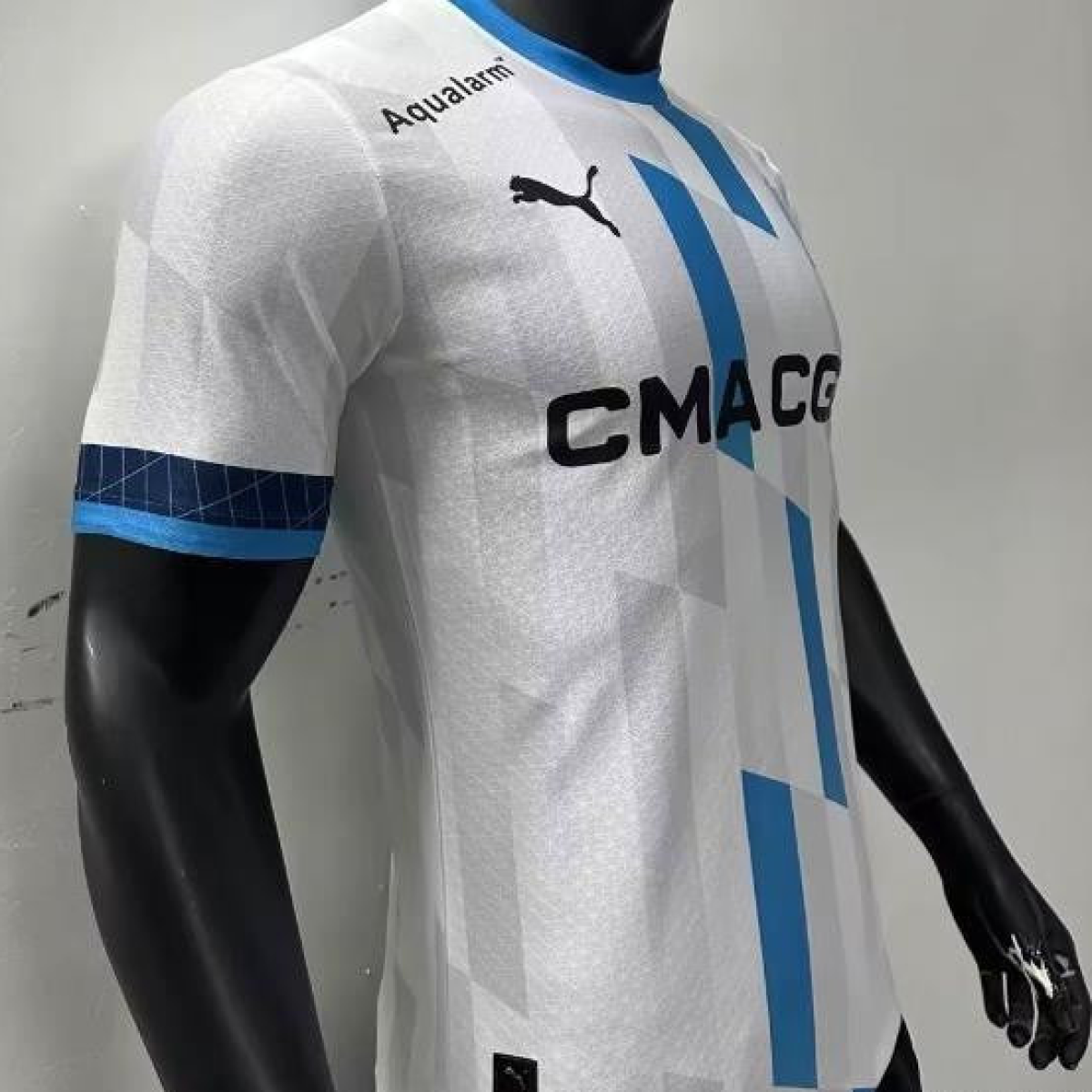 Player Version 24/25 Olympique Marseille X Team BDS Puma Esports White Jersey
