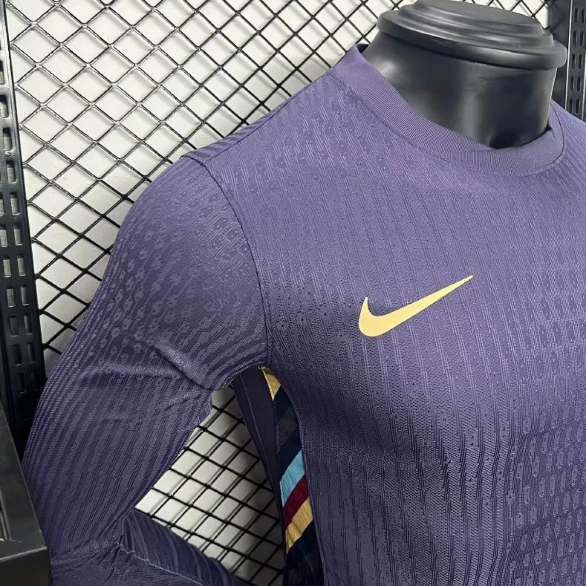 Player Version 2024 England Away Long Sleeve Jersey