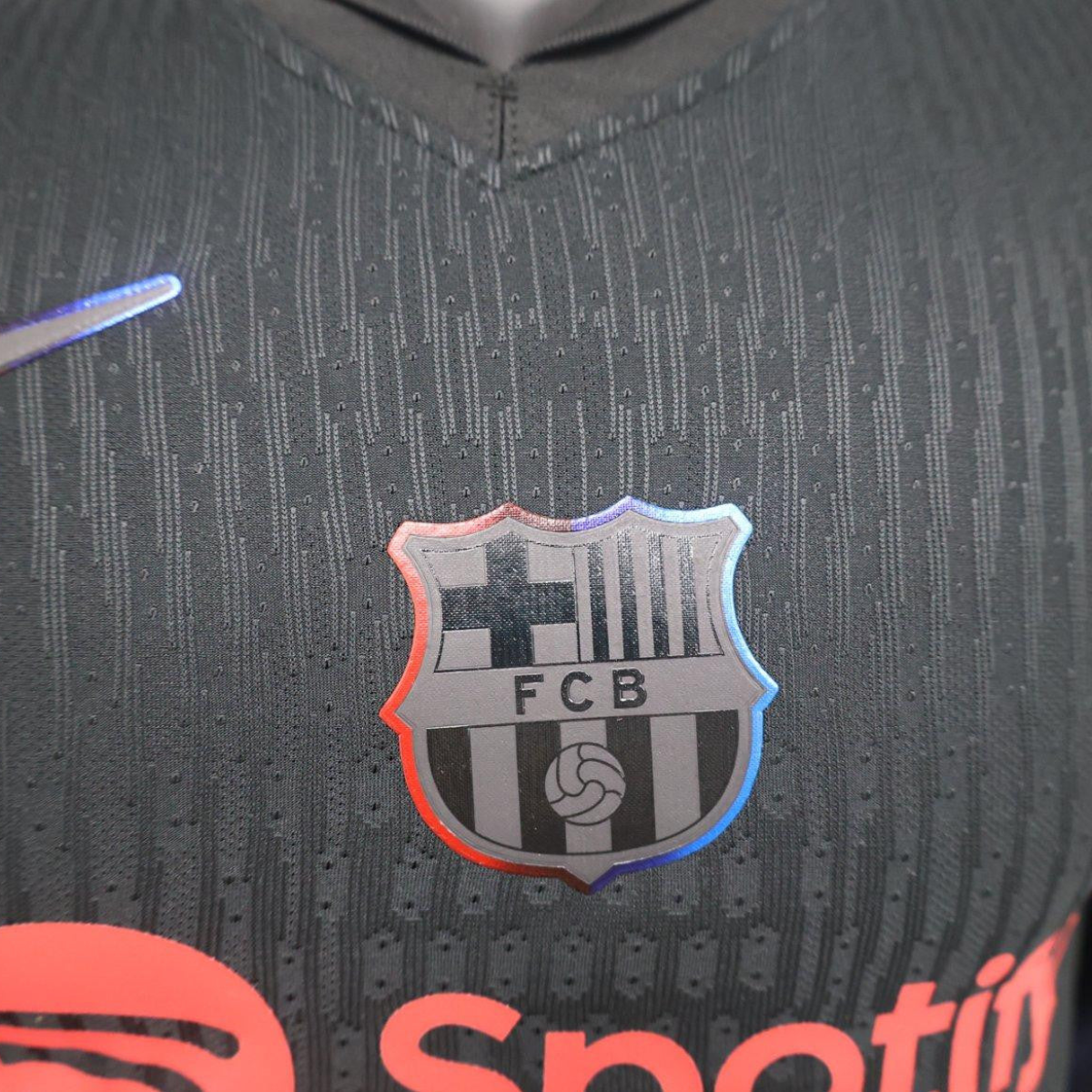 Player Version 24/25 Barcelona Away Black Jersey