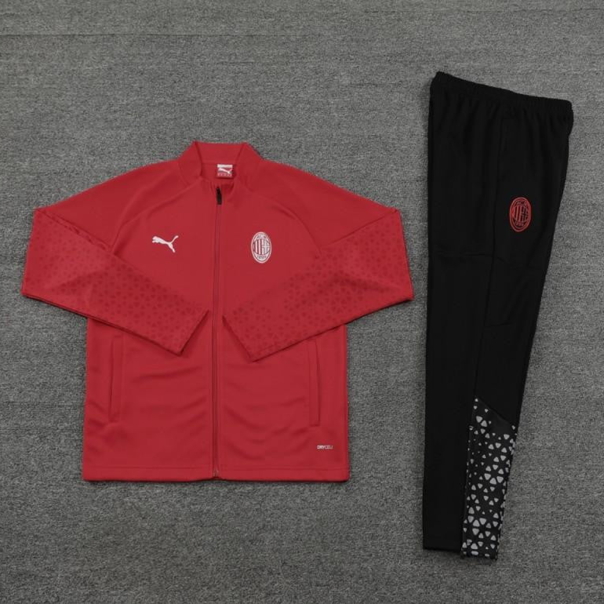 23/24 AC Milan Full Zipper Jacket+Pants