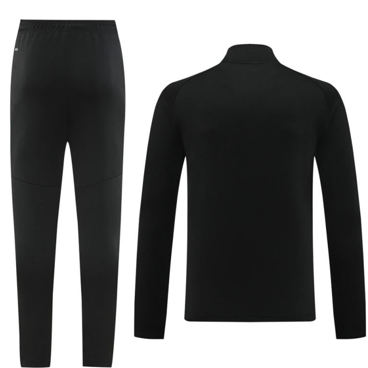 2024 Nike Black/White Half Zipper Jacket+Pants