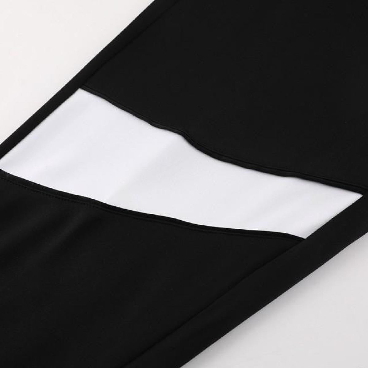2024 Nike Black/White Half Zipper Jacket+Pants
