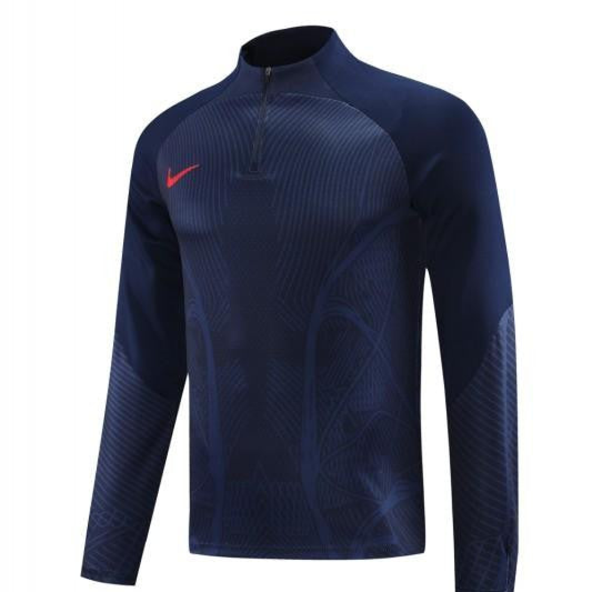 2024 Nike Navy Half Zipper Jacket+Pants
