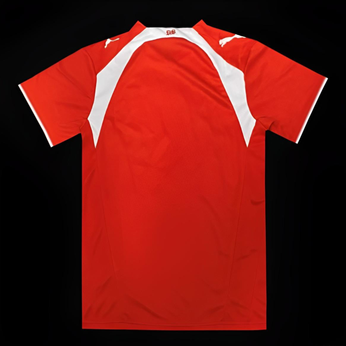 Retro 06/07 VfB Stuttgart Away Red Jersey