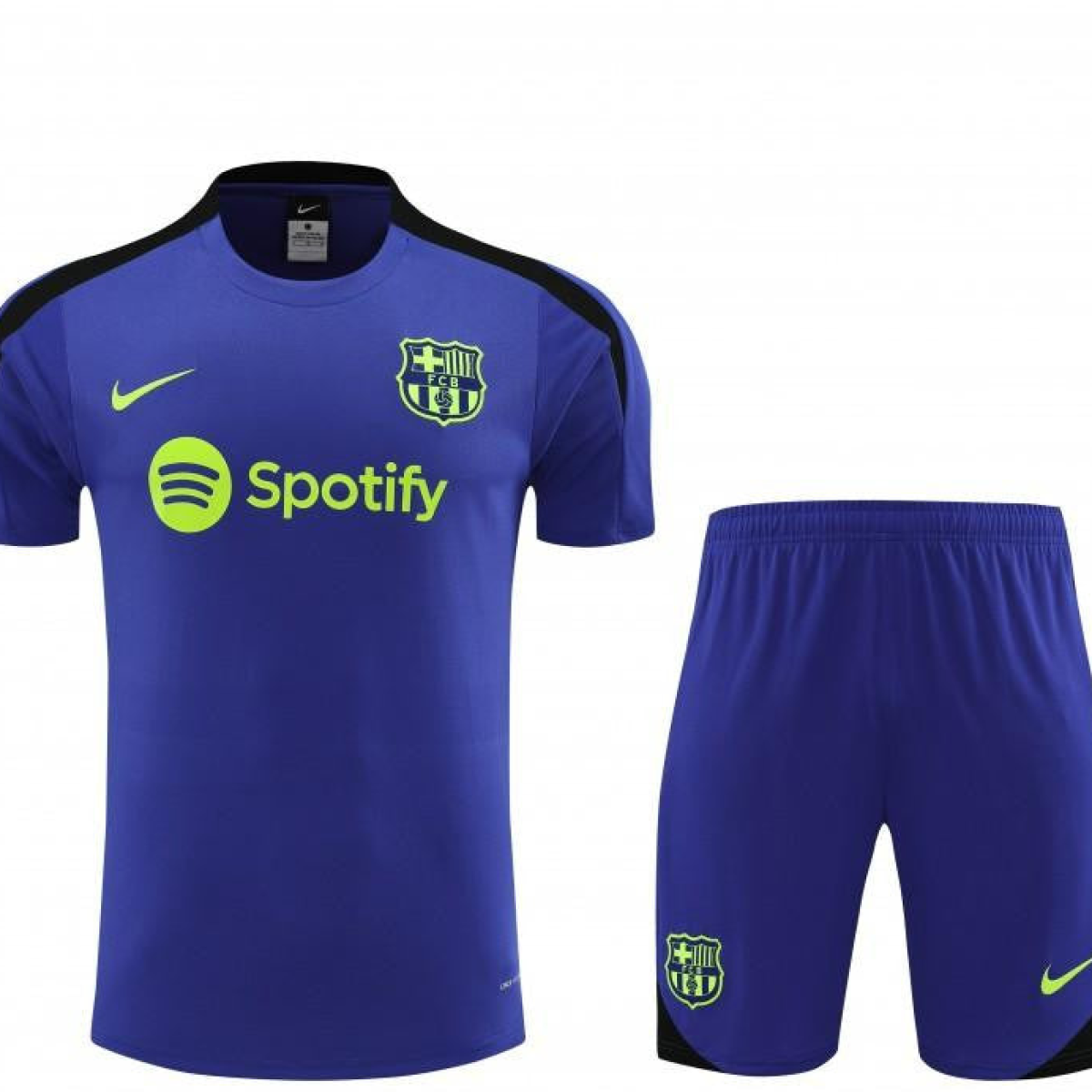24/25 Barcelona Blue Short Sleeve Jeresy+Shorts