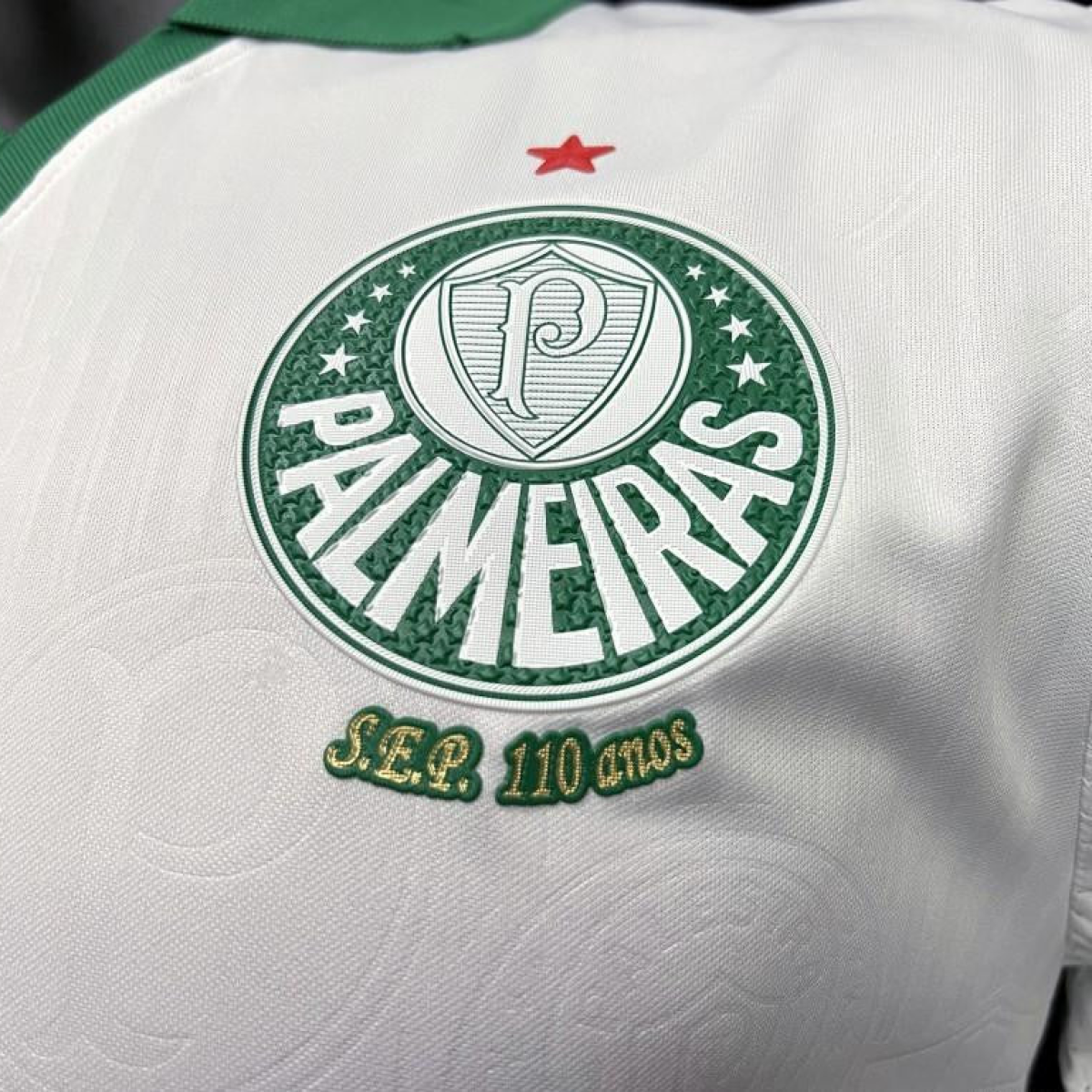 Player Version 24/25 Palmeiras Away White Jersey