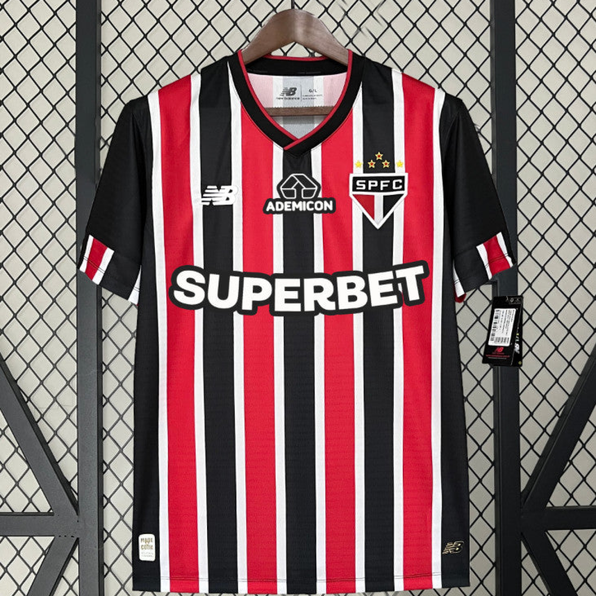 24/25 Sao Paulo Away Jersey + All Sponsors