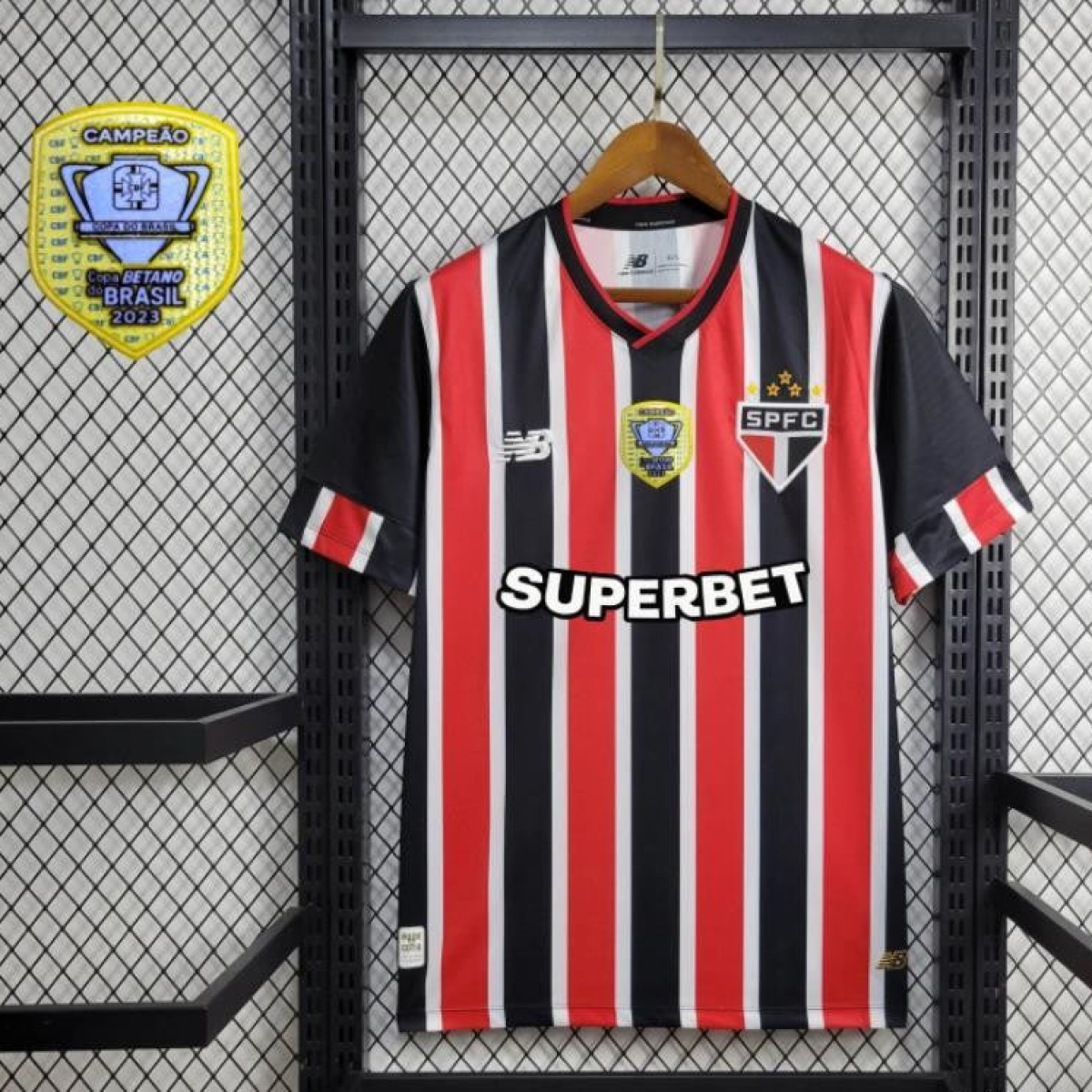 24/25 Sao Paulo Away Jersey + With Patch