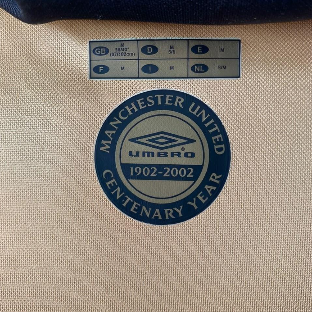 Retro 01/02 Manchester United Third Centenary Reversible Jersey
