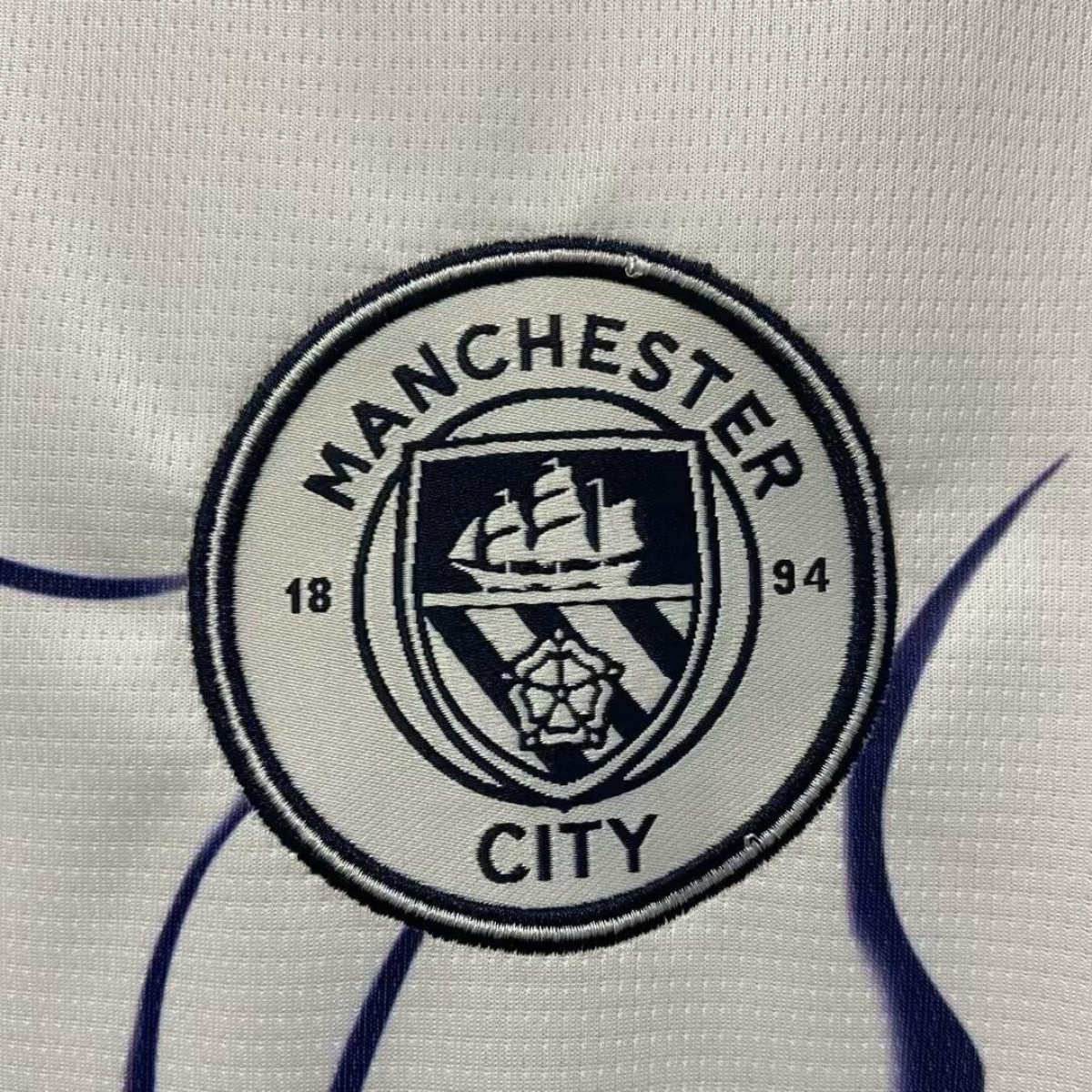 24/25 Manchester City Away White Jersey