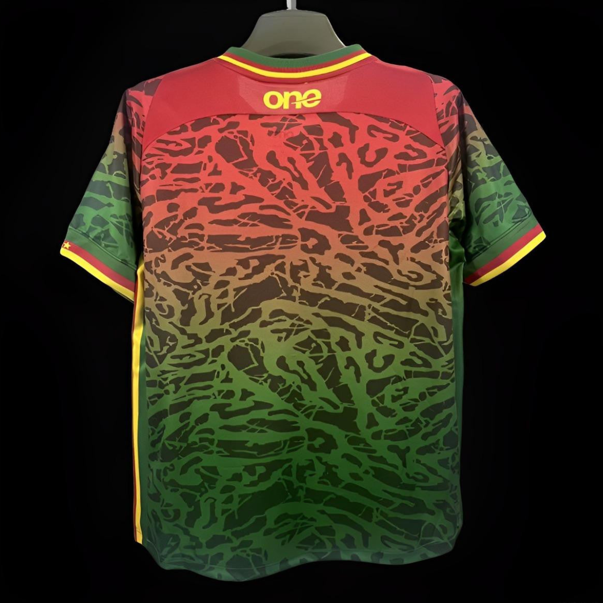 2024 cameroon Green/Red Pre-Match Training Jersey