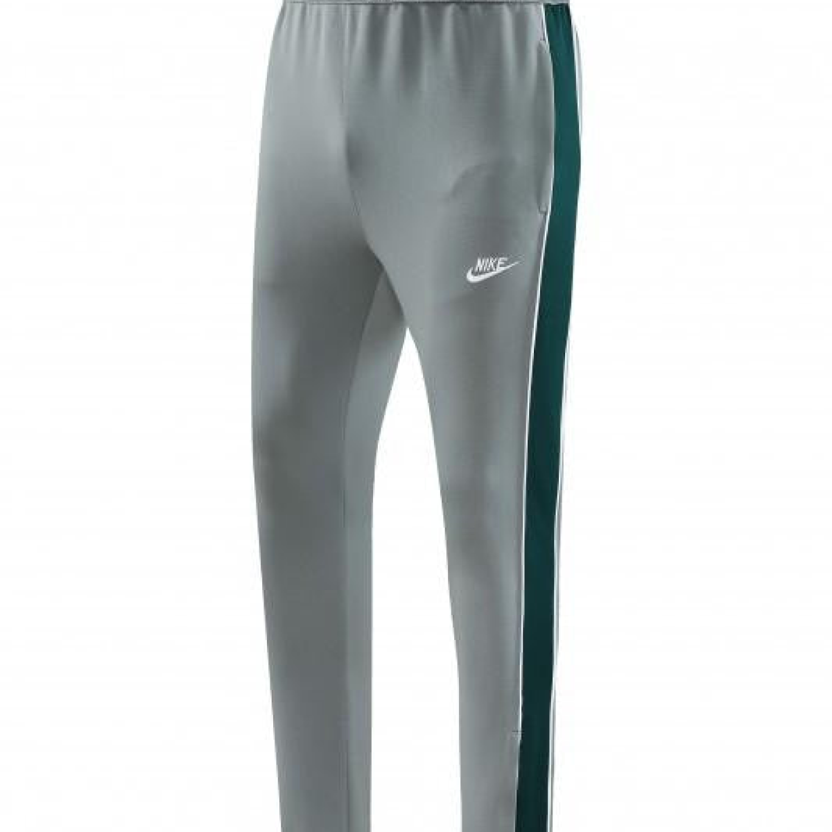 2023 NIKE Grey/Dark Green Hoodie Full Zipper Jacket +Pants