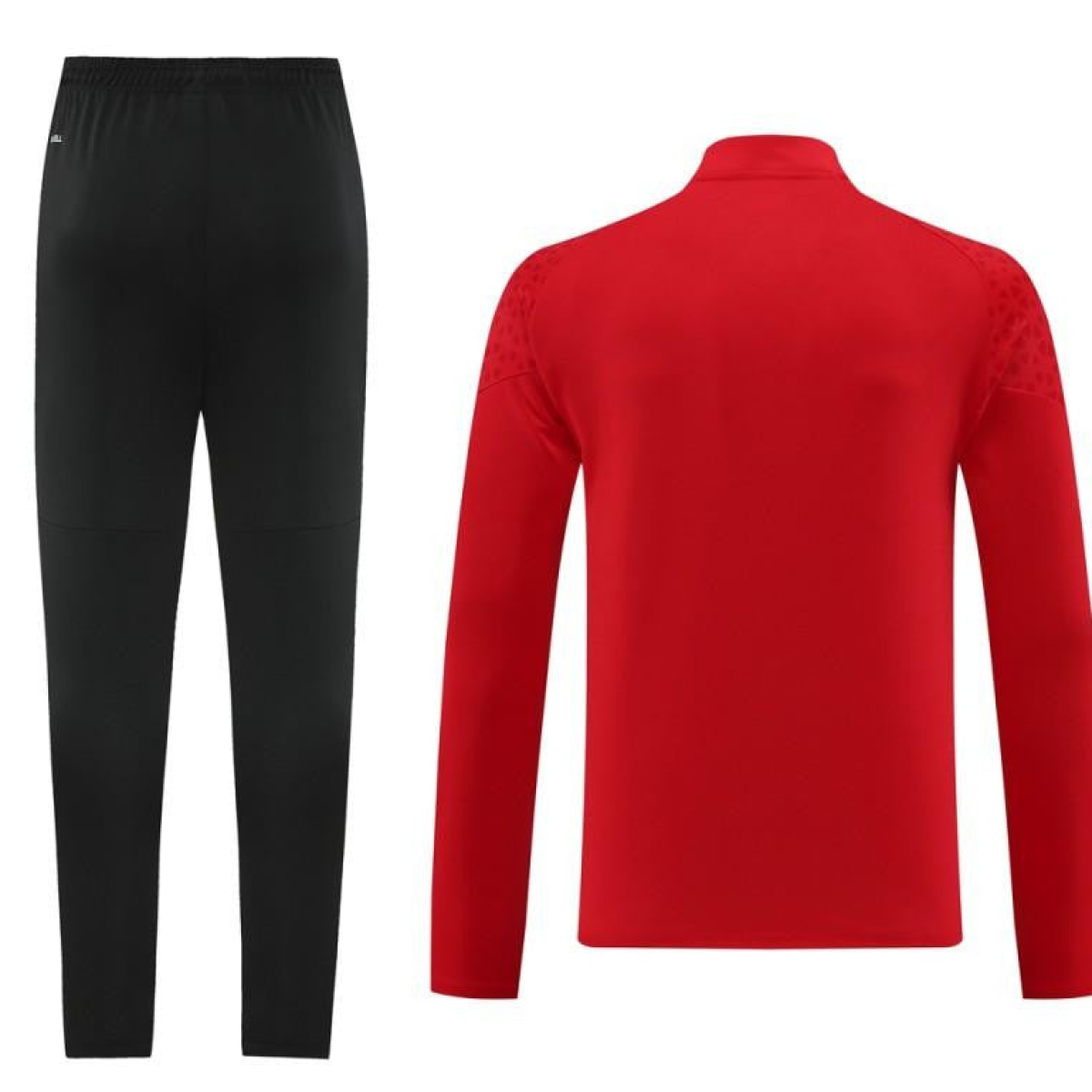 23/24 AC Milan Red Half Zipper Jacket+Pants