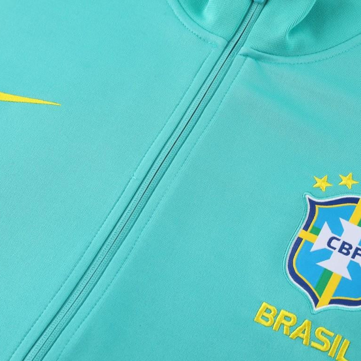 23/24 Brazil Green Full Zipper Jacket+Pants