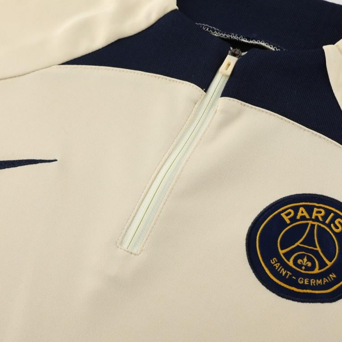 23/24 PSG Yellow Half Zipper Jacket+Pants