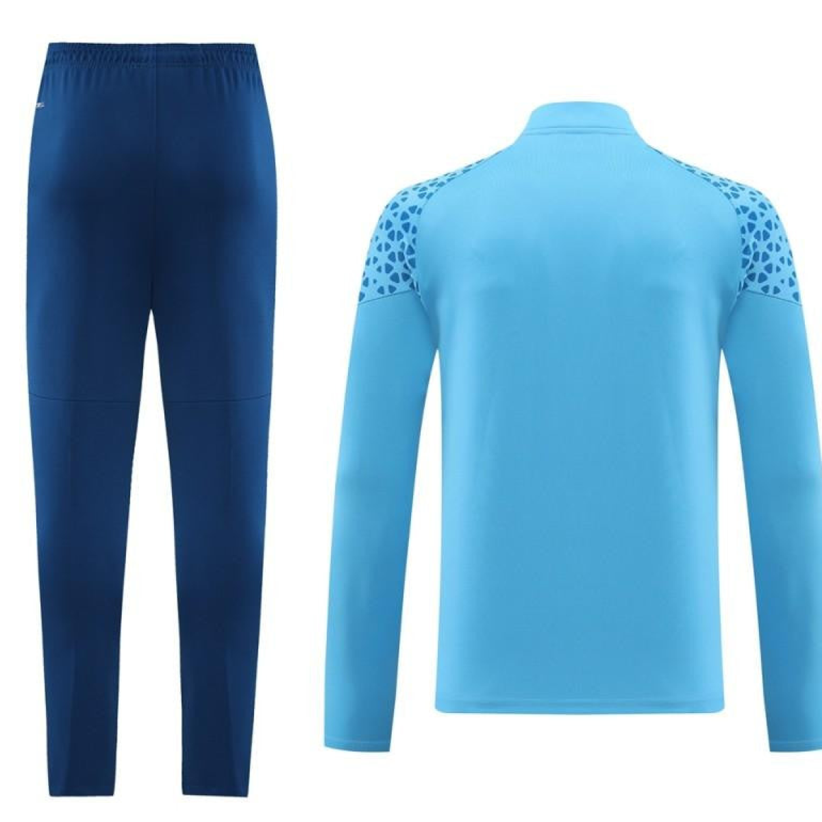 23/24 Manchester City Blue Half Zipper Jacket+Pants