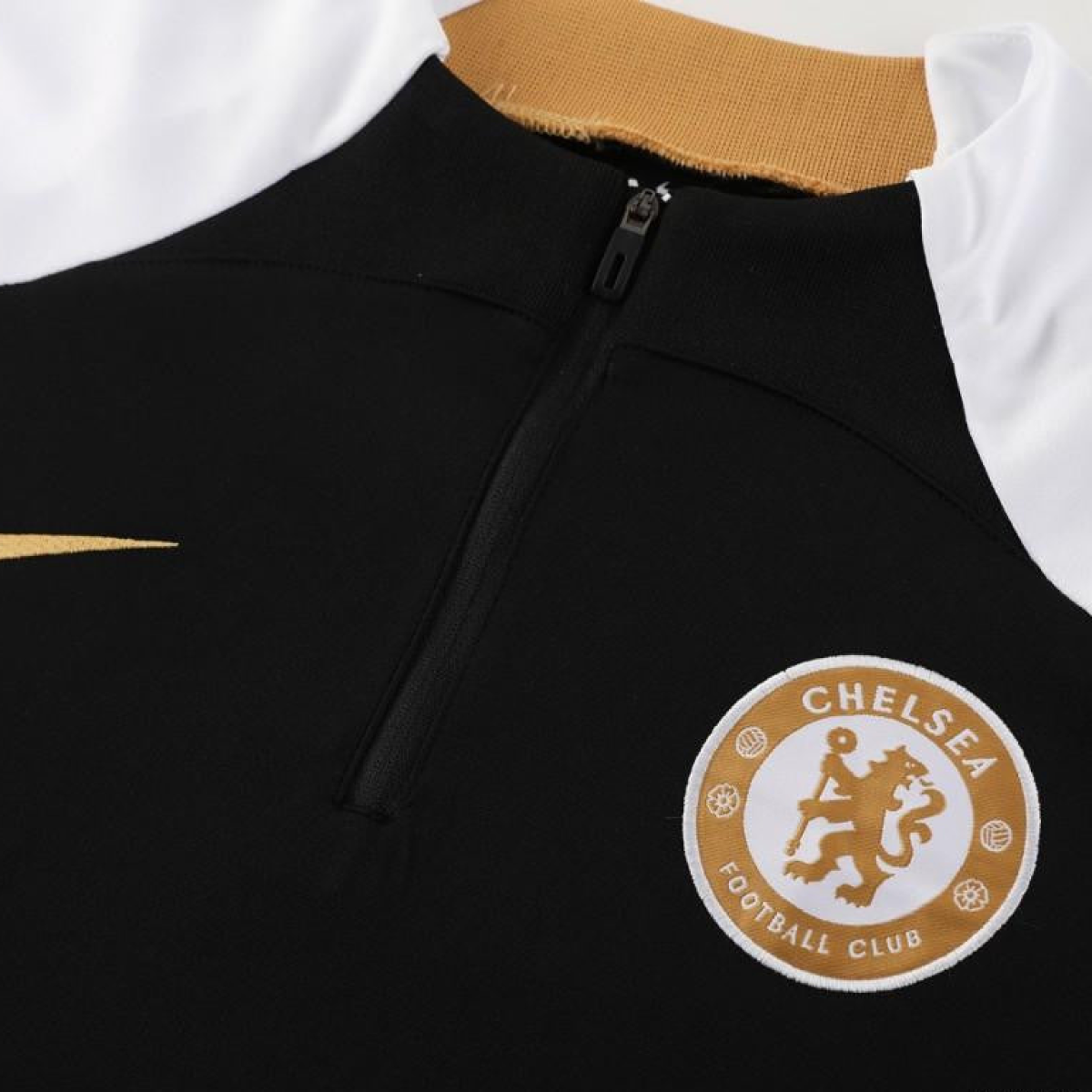 23/24 Chelsea Black Half Zipper Jacket+Pants