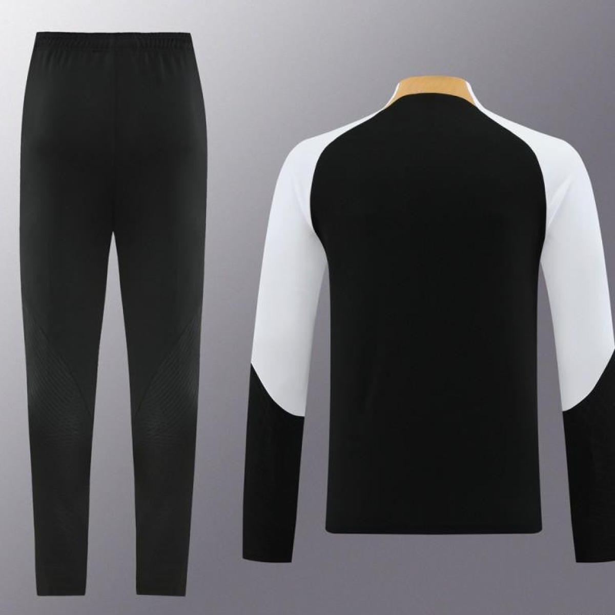 23/24 Chelsea Black Half Zipper Jacket+Pants