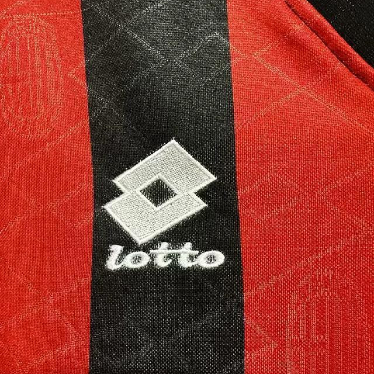Retro 93/94 AC Milan Home Champion League Jersey With Patches