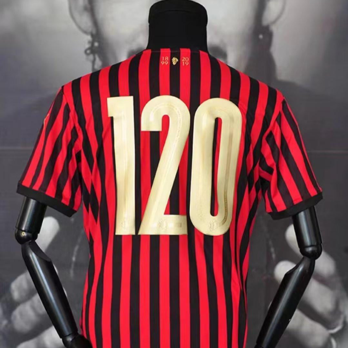 Retro 19/20 AC Milan Anniversary 120TH Home Jersey