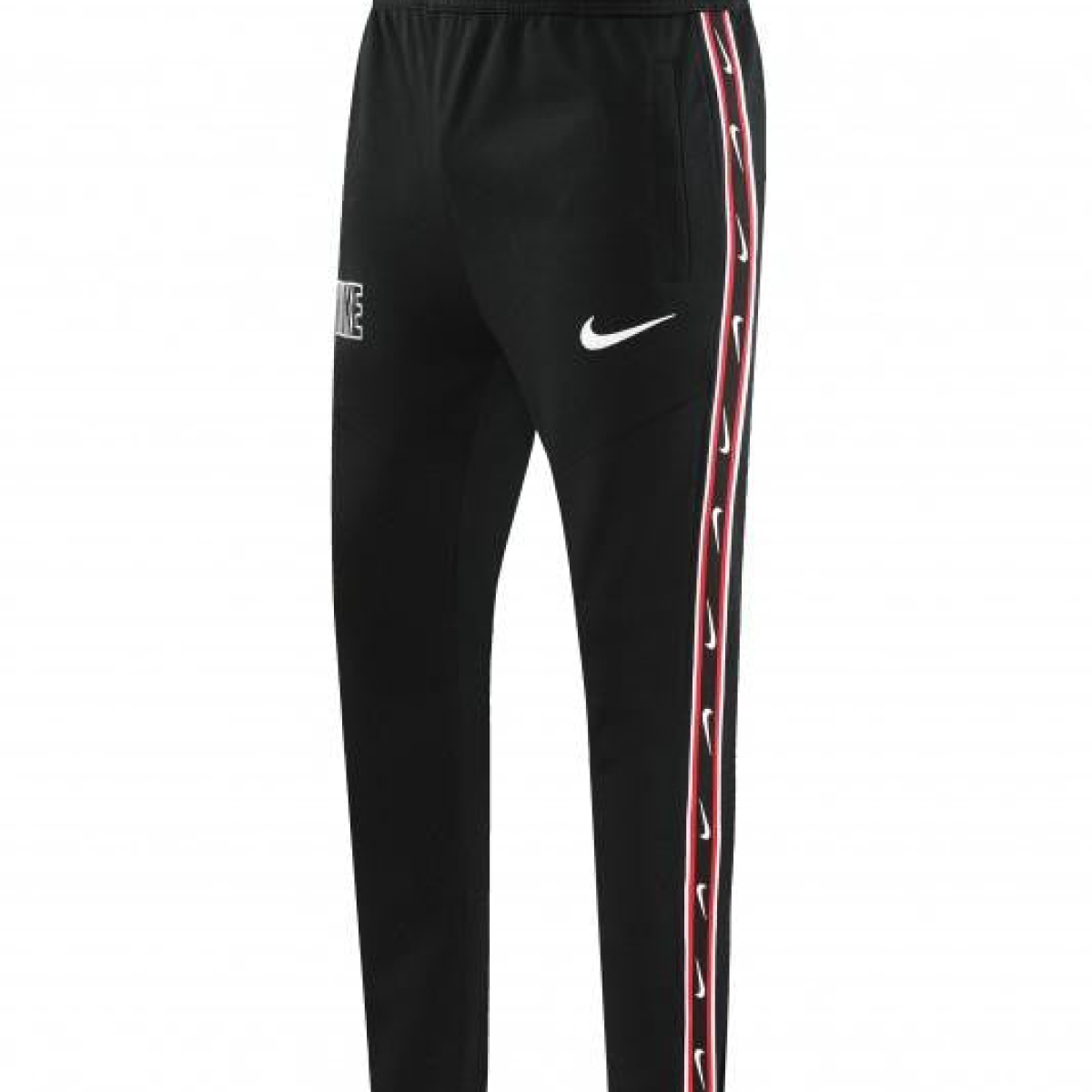 23/24 NIKE Black/Red Full Zipper Hooide Jacket+Pants